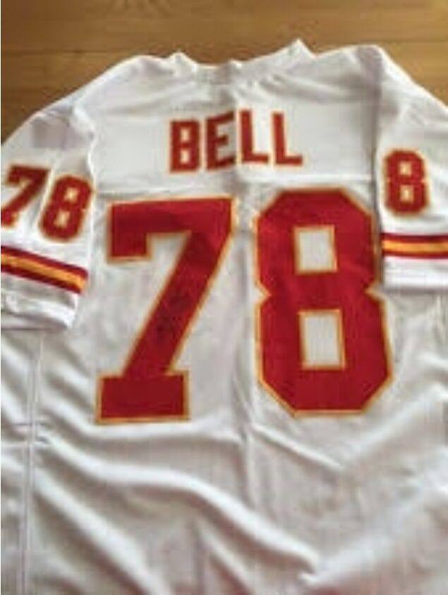 Bobby Bell Jersey Kansas City Chiefs Custom Throwback Football White