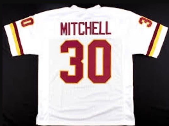 Bobby Mitchell Jersey Washington Redskins Custom Throwback Football White