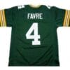Brett Favre Jersey Green Bay Packers Custom Throwback Football Blue