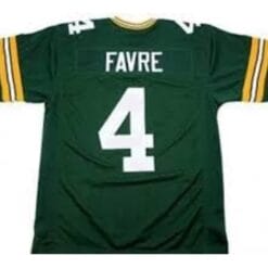 Brett Favre Jersey Green Bay Packers Custom Throwback Football Blue