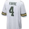 Brett Favre Jersey Green Bay Packers Custom Throwback Football White