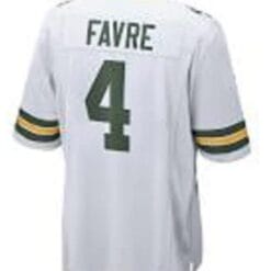 Brett Favre Jersey Green Bay Packers Custom Throwback Football White