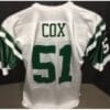 Brian Cox Jersey New York Jets Custom Throwback Football