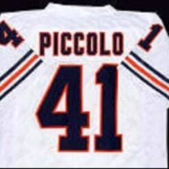 Brian Piccolo Jersey Chicago Bears Custom Throwback Football White
