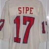 Brian Sipe Jersey Generals USFL New Custom Throwback Football White