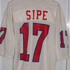 Brian Sipe Jersey Generals USFL New Custom Throwback Football White