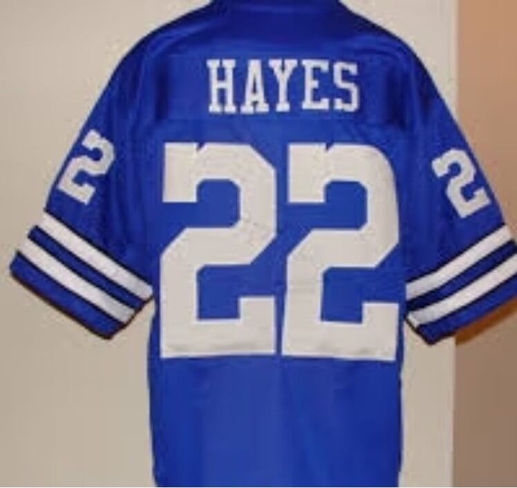 Bullet Bob Hayes Jersey Dallas Cowboys Custom Throwback Football Blue