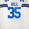 Calvin Hill Jersey Dallas Cowboys Custom Throwback Football White