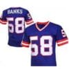 Carl Banks Jersey New York Giants Custom Throwback Football Blue