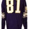 Carl Eller Jersey Vintage Style Minnesota Vikings Long Sleeve Custom Throwback Football No Name On Back