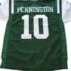 Chad Pennington Jersey New York Jets Custom Throwback Football Green