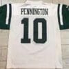 Chad Pennington Jersey New York Jets Custom Throwback Football White
