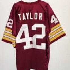 Charley Taylor Jersey Washington Redskins Custom Throwback Football Red