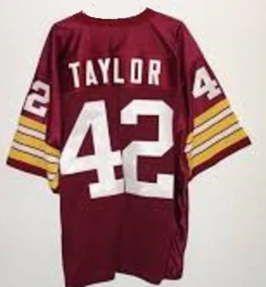Charley Taylor Jersey Washington Redskins Custom Throwback Football Red