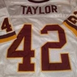 Charley Taylor Jersey Washington Redskins Custom Throwback Football White