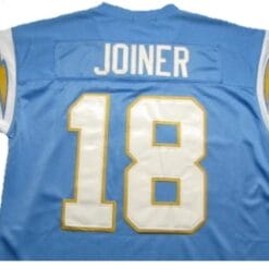 Charlie Joiner Jersey San Diego Chargers Custom Throwback Football Blue