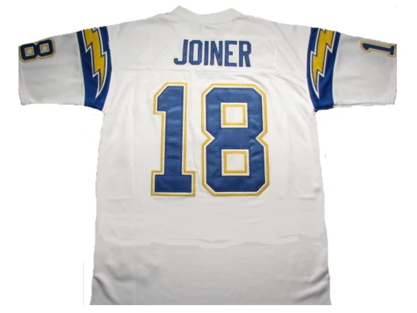 Charlie Joiner Jersey San Diego Chargers Custom Throwback Football White