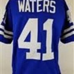 Charlie Waters Jersey Dallas Cowboys Custom Throwback Football Blue