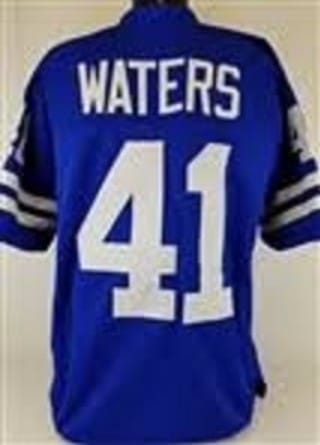Charlie Waters Jersey Dallas Cowboys Custom Throwback Football Blue