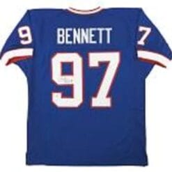 Cornelius Bennett Jersey Buffalo Bills Custom Throwback Football Blue