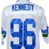 Cortez Kennedy Jersey Seattle Seahawks Custom Throwback Football White
