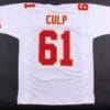 Curley Culp Jersey Kansas City Chiefs Custom Throwback Football White