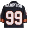 Dan Hampton Jersey Chicago Bears Custom Throwback Football Navy