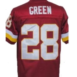 Darrell Green Jersey Washington Redskins Custom Throwback Football Burgandy