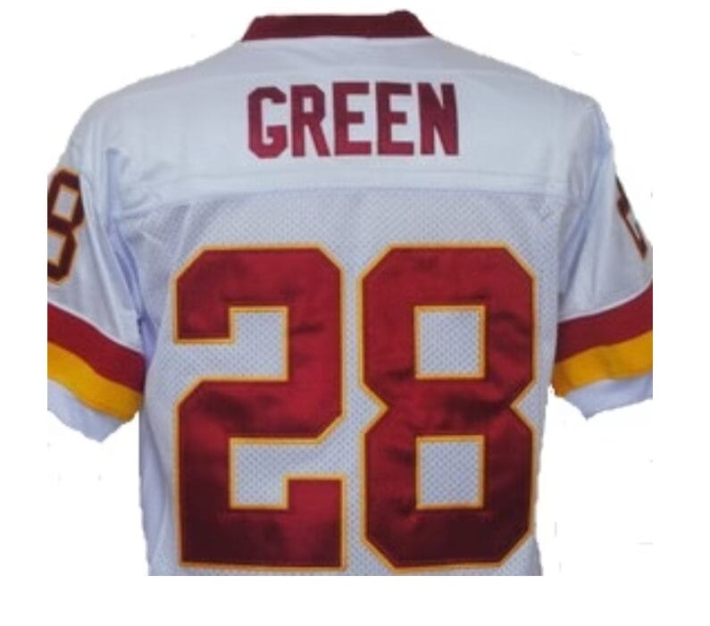Darrell Green Jersey Washington Redskins Custom Throwback Football White