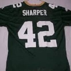 Darren Sharper Jersey Green Bay Packers Custom Throwback Football Green