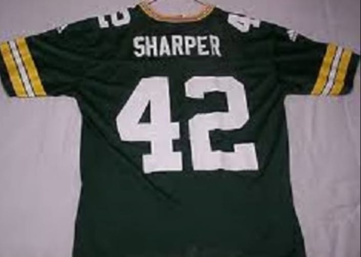 Darren Sharper Jersey Green Bay Packers Custom Throwback Football Green