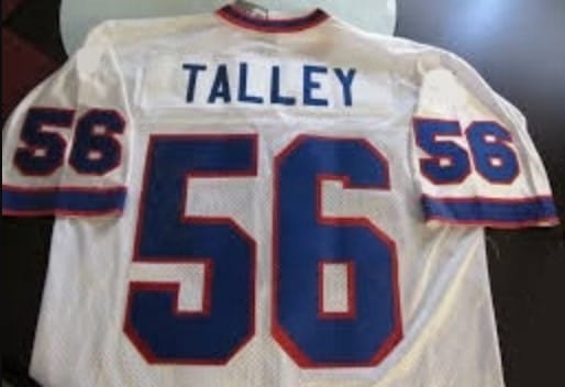 Darryl Talley Jersey Buffalo Bills Custom Throwback Football White