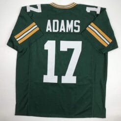 Davante Adams Jersey Green Bay Packers Custom Throwback Football