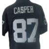 David Casper Jersey Oakland Raiders Custom Throwback Football Black