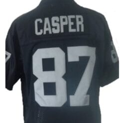 David Casper Jersey Oakland Raiders Custom Throwback Football Black