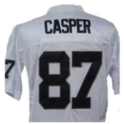 David Casper Jersey Oakland Raiders Custom Throwback Football White