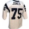 Deacon Jones Jersey Los Angeles Rams Custom Throwback Football White