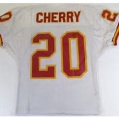 Deron Cherry Jersey Kansas City Chiefs Custom Throwback Football