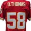 Derrick Thomas Jersey Kansas City Chiefs Custom Throwback Football Red