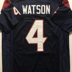 Deshaun Watson Jersey Houston Texans Custom Throwback Football