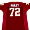 Dexter Manley Jersey Washington Redskins Custom Throwback Football Burgandy