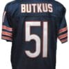Dick Butkus Jersey Chicago Bears Custom Throwback Football Navy