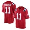 Drew Bledsoe Jersey New England Patriots Custom Throwback Football Red
