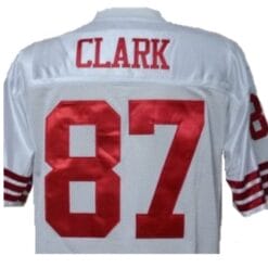 Dwight Clark San Jersey Francisco 49ers Custom Throwback Football White