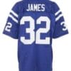 Edgerrin James Jersey Indianapolis Colts Custom Throwback Football Blue