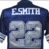 Emmit Smith Jersey Dallas Cowboys Custom Throwback Football Blue