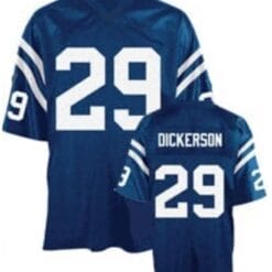 Eric Dickerson Jersey Indianapolis Colts Custom Throwback Football Blue
