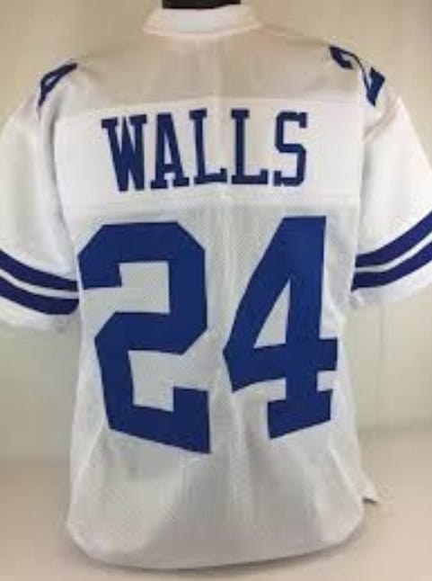Everson Walls Jersey Dallas Cowboys Custom Throwback Football White