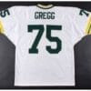 Forrest Gregg Jersey Green Bay Packers Custom Throwback Football White