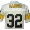 Franco Harris Jersey Pittsburgh Steelers Custom Throwback Football White